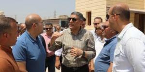 محافظ الجيزة : إنشاء موقف عام جديد بأطفيح علي مساحة ٢٠٠٠م٢ 