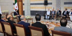الشرع: نتطلع لكتابة تاريخ جديد في العلاقات اللبنانية السورية