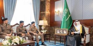 محافظ الأحساء يستقبل مدير مرور المنطقة الشرقية ويؤكد على تحقيق السلامة المرورية على الطرق