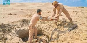مشروع مركز الملك سلمان للإغاثة مسام ينزع 828 لغمًا من الأراضي اليمنية خلال أسبوع