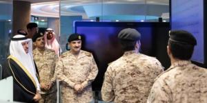 نائب وزير الحرس الوطني يزور مركز القيادة الرئيسي بالوزارة