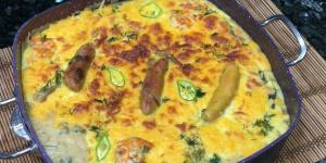 البطارخ بالصوص الأبيض