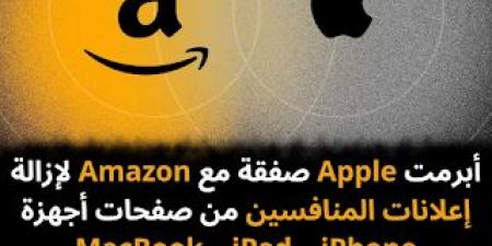 أبرمت Apple صفقة مع Amazon لإزالة إعلانات المنافسين من صفحات أجهزة iPhone و iPad و MacBook و منتجاتها الأخرى