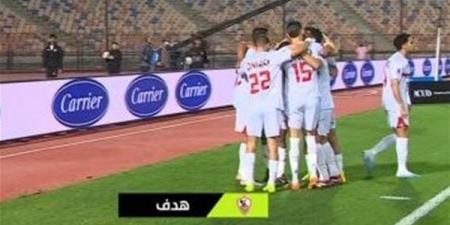 مباراة الزمالك وسموحة.. الجزيري يتقدم وميدو يتعادل