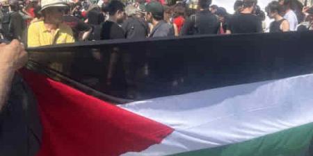 القضية الفلسطينية تتصدر مظاهرات عيد الشغل في باريس