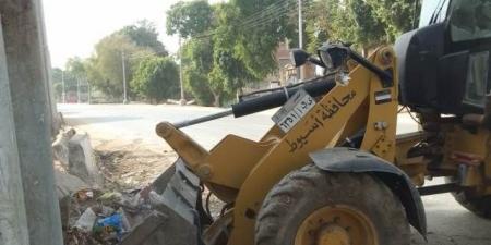 محافظ أسيوط: حملات رفع المخلفات والقمامة مستمرة بقرى أبوتيج