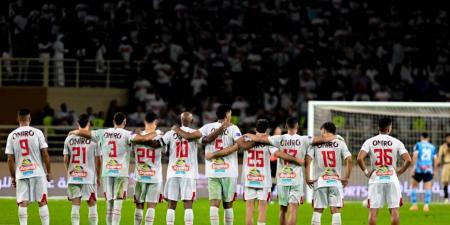 إنتهاء الشوط الأول بتقدم الزمالك بهدف على البنك الأهلى