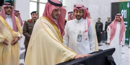 وزير الداخلية يدشّن مركز (911) في المدينة