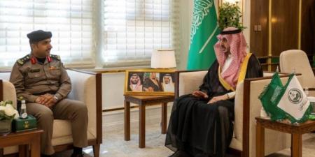 أمير الجوف يستقبل مديري الأجهزة الأمنية والإدارات الخدمية بمحافظة صوير
