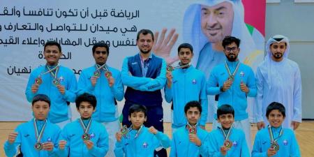 الذيد يتألق في بطولة الدوري العام للكاراتيه