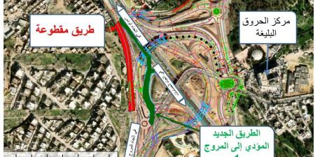 تحويل جزئي للمرور على مستوى مدخل المروج وفوشانة بداية من مساء الأربعاء