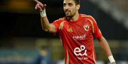 طاهر يضيف الهدف الثاني للأهلي أمام المصري- فيديو