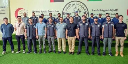 وفد سنغافوري رفيع يشيد بالمستشفى الإماراتي العائم في العريش