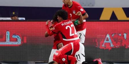 عبدالله وخضر يقودان الهجوم.. تشكيل منتخب مصر للشباب أمام تنزانيا