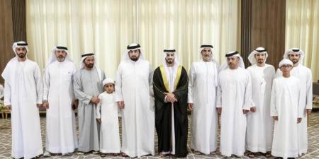 أحمد بن محمد يحضر أفراح الحميري والسويدي