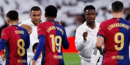 موعد مباراة برشلونة وريال مدريد اليوم في الدوري الإسباني