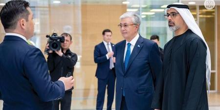 خالد بن محمد بن زايد يؤكد أهمية الشراكات مع المؤسسات المالية والاقتصادية في كازاخستان