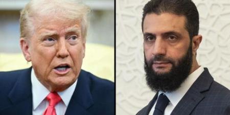 تقرير: ترامب يخطط للقاء الشرع