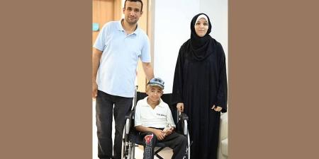 فريق طبي في أبوظبي ينهي معاناة طفل فلسطيني من غزة بزراعة نخاع عظم ناجحة