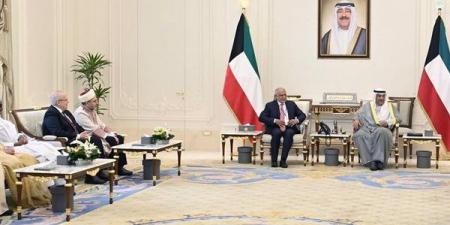 د. الخشت يشارك في لقاء ولي عهد الكويت مع وفد المنظمة الإسلامية للعلوم الطبية