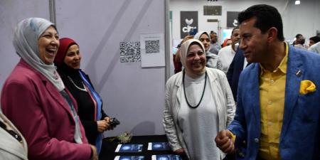 وزير الشباب ومحافظ القليوبية يفتتحان ملتقي "توظيف مصر"بالقليوبية