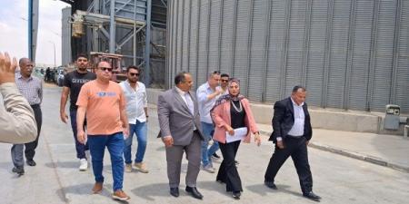 تموين الإسماعيلية يشدد الرقابة على توريد القمح ويُشيد بارتفاع الجودة