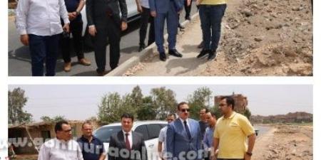 تفاصيل جولة محافظ المنوفية اليوم بمدينة شبين الكوم