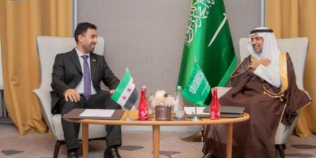 وزير الصحة يلتقي نظيره السوري في جنيف
