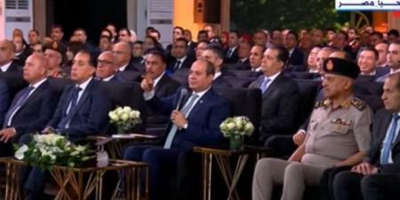 السيسي: مشاريع الزراعة تتطلب تمويلًا ضخمًا.. وتوفر فرص عمل هائلة