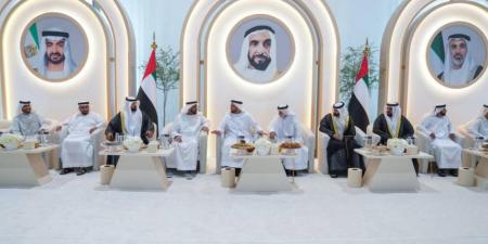 سيف بن زايد يحضر أفراح الكتبي