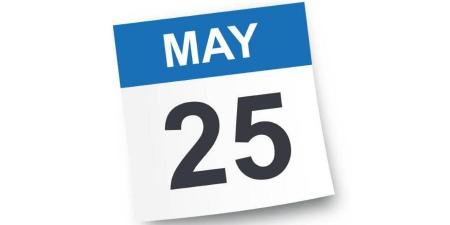 تاريخ لا يشبه غيره.. 25-5-2025 حدث تقويمي لن يتكرر قبل ألف عام