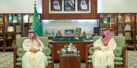 محافظ الخرج يستقبل وزير التعليم