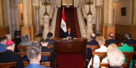 وزير الخارجية يلتقى بسفراء الدول الأوروبية المعتمدين فى القاهرة
