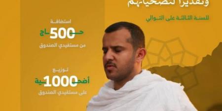 صندوق الشهداء يستقبل  500 حاج من مستفيدي الصندوق