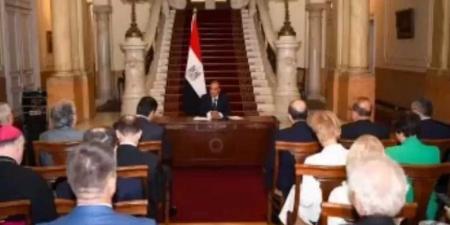 وزير الخارجية يلتقي بسفراء الدول الأوروبية المعتمدين في القاهرة