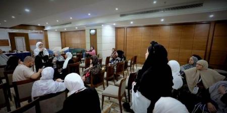 ندوات دينية لحجاج القرعة بمكة المكرمة لتعريفهم بطريقة أداء المناسك
