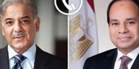 الرئيس السيسي يتلقي إتصالا هاتفيا من رئيس الوزراء الباكستاني