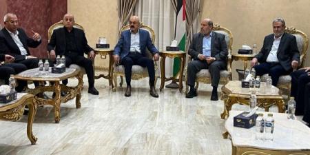 تفاصيل لقاء قوى وفصائل فلسطينية في القاهرة
