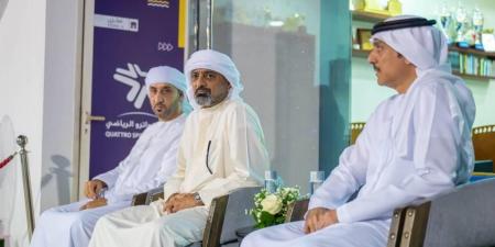 عمار بن حميد يشهد ختام مهرجان الأكاديميات الخليجية في عجمان