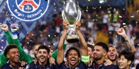 لأول مرة في تاريخه.. سان جيرمان يتوج بلقب كأس السوبر الأوروبية