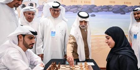 نهيان بن مبارك يفتتح مهرجان أبوظبي الدولي للشطرنج