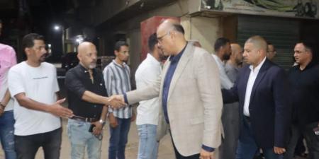 محافظ القليوبية يقدم واجب العزاء لأسر ضحايا حريق شلقان بالقناطر