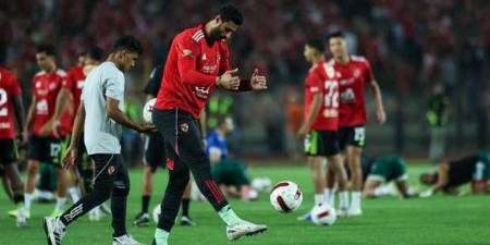 عاجل.. سبب استبعاد محمد الشناوي من تشكيل الأهلي للمرة الثانية في دوري nile