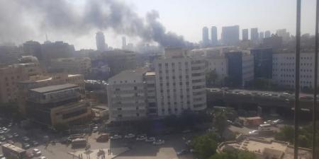 حريق بولاق أبو العلا.. المعاينة الاولية حريق مخزن مواسير بلاستيك