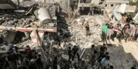 استشهاد 8 فلسطينيين جراء قصف الاحتلال مخيم البريج وخان يونس