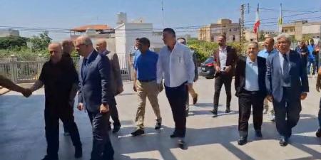 وزير العمل يزور مغدوشة وطنبوريت لمناسبة عيد السيدة: أعيادنا واحدة وهمنا واحد هو مصلحة لبنان