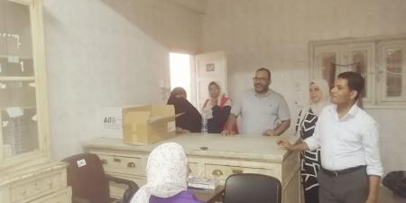 وكيل وزارة الصحة يتفقد وحدة الكرنك القديم الصحية وأعمال ١٠٠ يوم