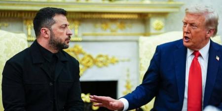 خلال لقائه زيلينسكي.. ترامب: سنضمن أن السلام في أوكرانيا سيكون مستداماً