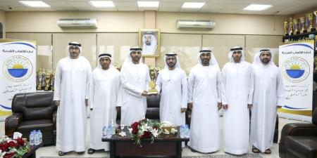 نادي الشارقة يبحث سبل تعزيز التعاون مع اتحاد ألعاب القوى