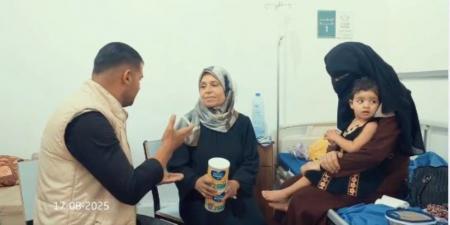 اللجنة المصرية توزع الحليب على الأطفال في قطاع غزة... وأمهات فلسطينيات: نشكر مصر على توفير المساعدات لنا (فيديو)